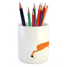 Side View Wildlife Animal Pencil Pen Holder