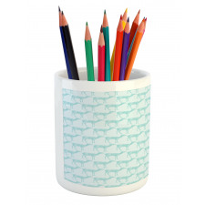 Modern Wild Baby Animal Pencil Pen Holder