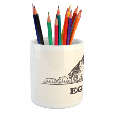 Pyramids Cheops Pencil Pen Holder