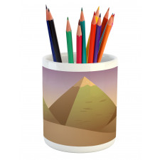 Pyramids Dune Sand Pencil Pen Holder