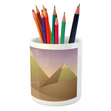 Pyramids Dune Sand Pencil Pen Holder