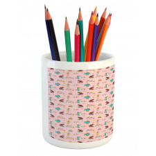 Happy Birthday Animals Fun Pencil Pen Holder