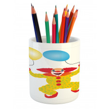 Happy Circus Entertainer Man Pencil Pen Holder