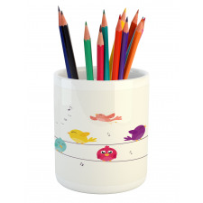 Singing Cartoon Pencil Pen Holder