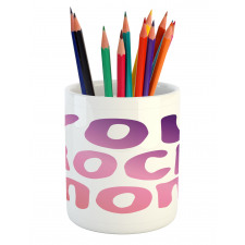 Gradient Mother's Day Art Pencil Pen Holder