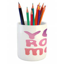 Gradient Mother's Day Art Pencil Pen Holder