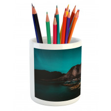 Aurora Borealis Norway Pencil Pen Holder