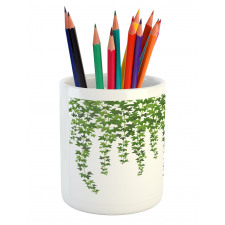 Garden Theme Grape Leaves Pencil Pen Holder