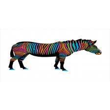 Animal Colorful Lines Pencil Pen Holder