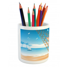 Hawaiian Ocean Hammock Pencil Pen Holder