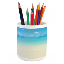 Carribean Sea Beach Pencil Pen Holder