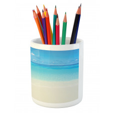 Carribean Sea Beach Pencil Pen Holder