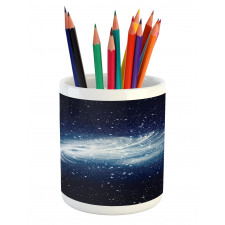 Milky Way Galaxy Space Pencil Pen Holder