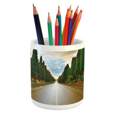 Europe Country Village Pencil Pen Holder