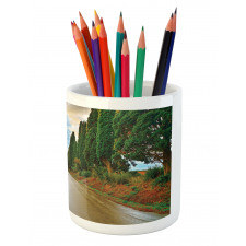 Europe Country Village Pencil Pen Holder