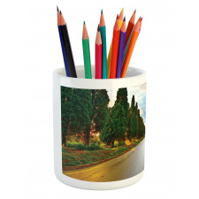 Europe Country Village Pencil Pen Holder