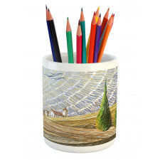 Rural Fields Europe Pencil Pen Holder