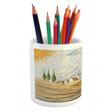 Rural Fields Europe Pencil Pen Holder