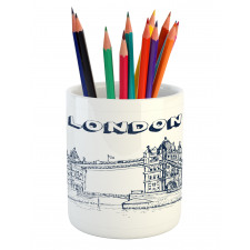 Europe Big Ben Landmark Pencil Pen Holder