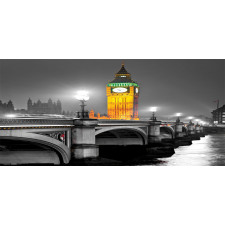 Big Ben Bridge Night Pencil Pen Holder