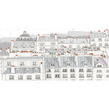 Paris Aerial Scenery Pencil Pen Holder