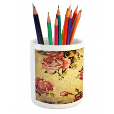 Victorian Style Pattern Pencil Pen Holder