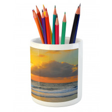 Sunset Beach in Brazil City Pencil Pen Holder