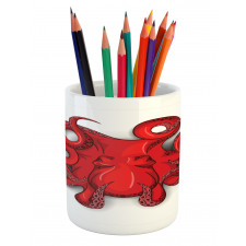 Octopus Animal Marine Pencil Pen Holder