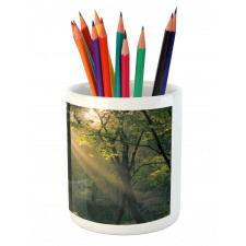 Summertime Countryside Pencil Pen Holder