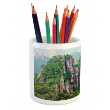 China Landscape Nature Pencil Pen Holder