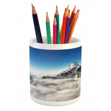 Mountain Sunny Sky Pencil Pen Holder