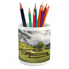 Stourhead Cloudy Scene Pencil Pen Holder