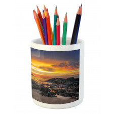 Majestic Sunrise Sky Pencil Pen Holder