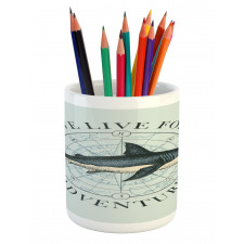 We Live for Adventure Pencil Pen Holder