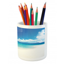 Exotic Coastline Pencil Pen Holder