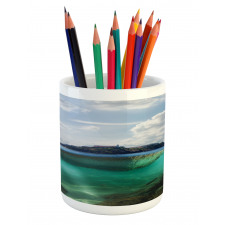 Misty Atlantic Ocean Pencil Pen Holder