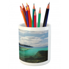 Misty Atlantic Ocean Pencil Pen Holder