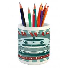 Car Wash Sign Commercial Pencil Pen Holder