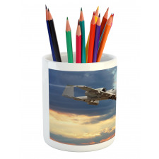 Aviataion Theme Design Pencil Pen Holder