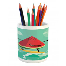 Watermelon on the Waves Pencil Pen Holder