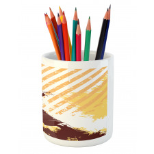 Sketchy Stripes Young Boy Pencil Pen Holder