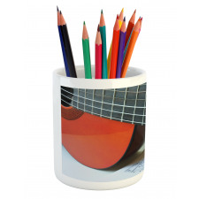 Close Up Fingerboard Sheet Pencil Pen Holder