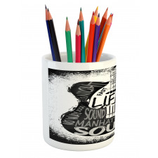 Sketchy Calligraphy New Jazz Pencil Pen Holder