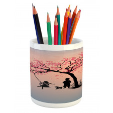 Springtime Blossom Pencil Pen Holder