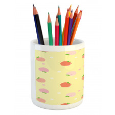 Fruit with Blossom Pencil Pen Holder