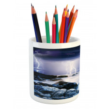 Stormy Weather in Summer Pencil Pen Holder