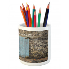 Medieval Stone Wall Pencil Pen Holder