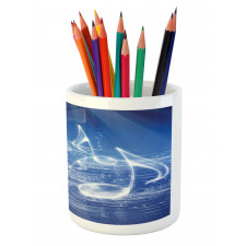 Music Nautical Melody Pencil Pen Holder