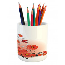 Cartoon Poppy Fresh Art Pencil Pen Holder