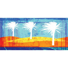 Tropic Beach Palms Pencil Pen Holder